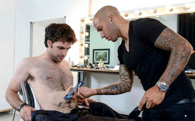 A Stylist Turns Mens Hairy Chests into Works of Art 01