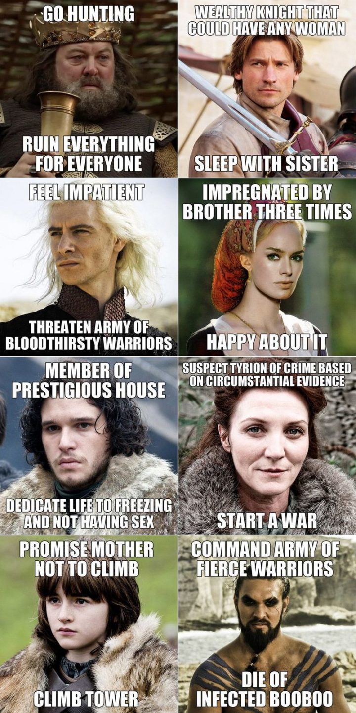 Funny Game Of Thrones Memes That Any Got Fan Will Enjoy
