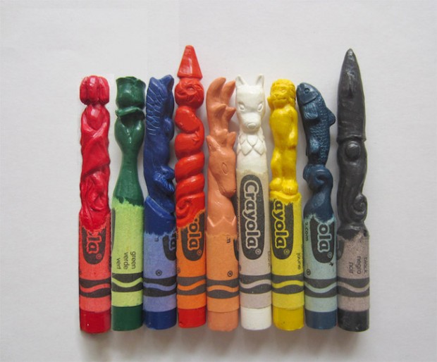 Wax Nostalgic Carved Crayons by Hoang Tran - Great House Sigils