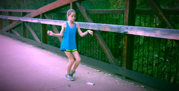 11-Year Old Adilyn Malcolm Stuns with Dubstep Dance Routine.