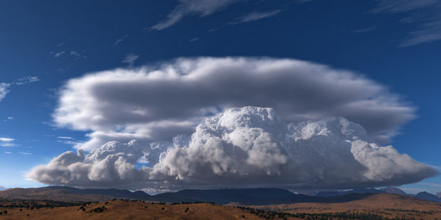 12 Types of Clouds That Are Awesome - Image 2 - Cumulonimbus clouds.