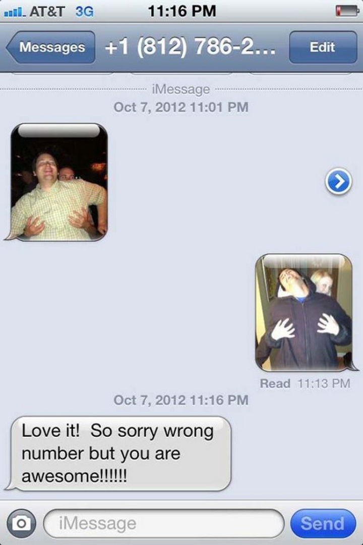 16 Funny Wrong Number Texts - Touché.