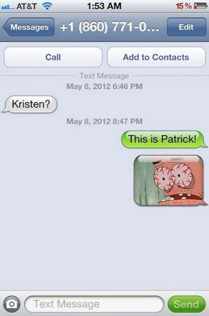 16 Funny Wrong Number Texts - Please call again.