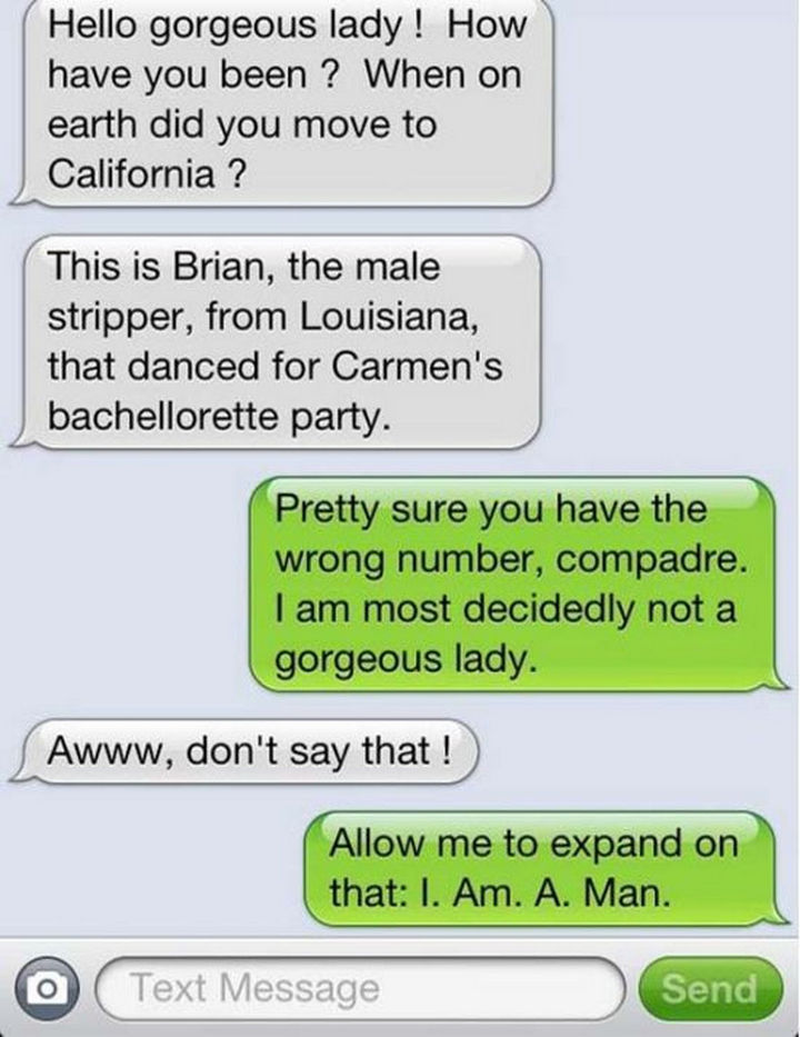 16 Funny Wrong Number Texts - How you doin'?