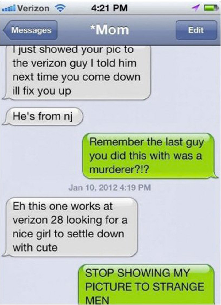 14 Funny Mom Texts - She has good intentions but...