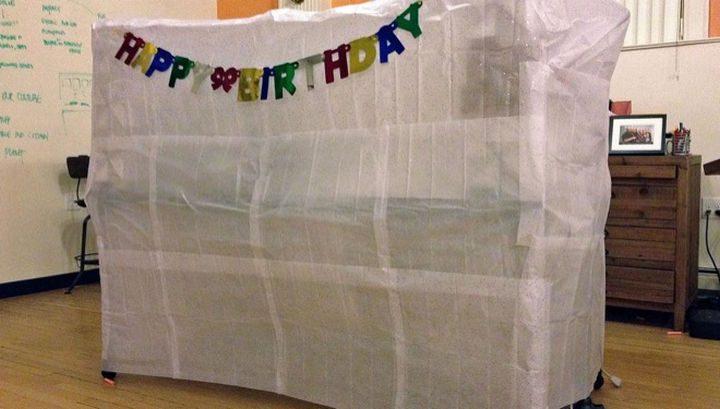 25 Office Pranks - "Go shorty, it's your birthday..."