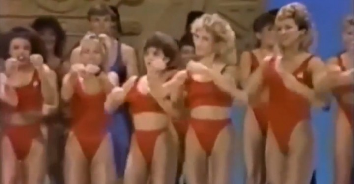 1988 Aerobics Dance Video Perfectly Synced to Taylor Swift's 'Shake It Off'