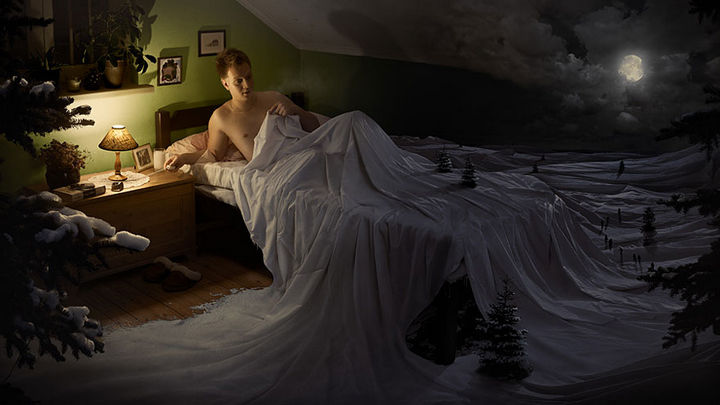 Erik Johansson Surrealism Art - Snow cover