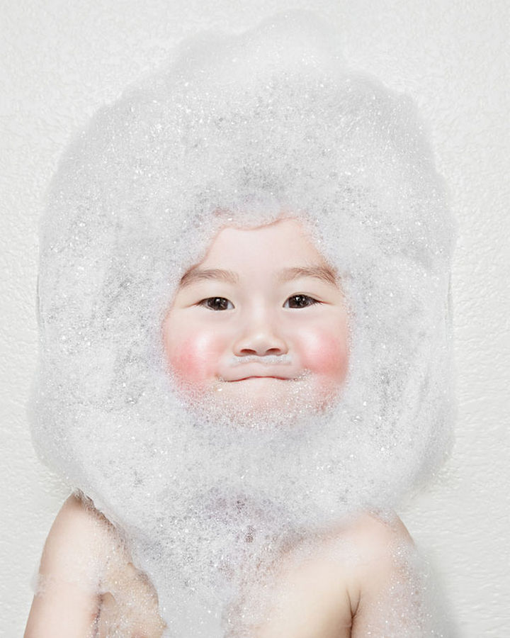 Kristin and Kayla - This is really what a bubble beard should look like.