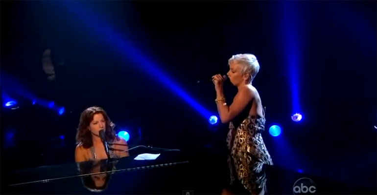 Sarah McLachlan and Pink Sing a Duet That You Will Never Forget