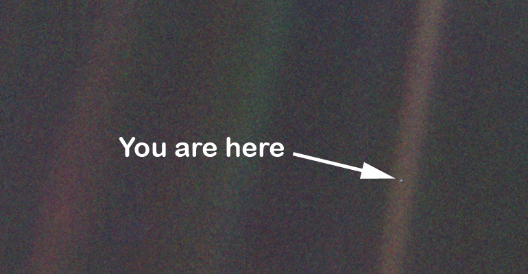 ‘The Pale Blue Dot’ Is Still One of the Most Striking Images Ever