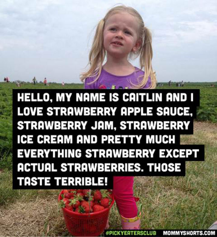Picky Eaters Club - Hello, my name is Caitlin...