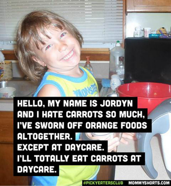 Picky Eaters Club - Hello, my name is Jordyn...