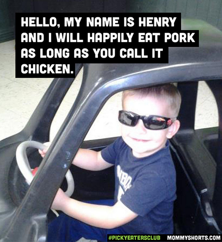 Picky Eaters Club - Hello, my name is Henry...