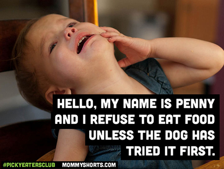 Picky Eaters Club - Hello, my name is Penny...
