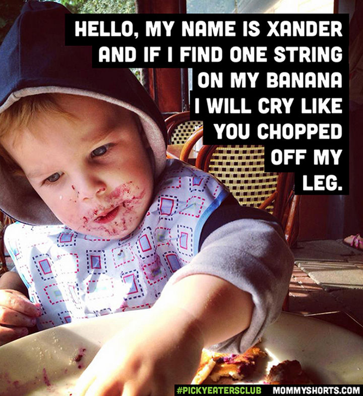 Picky Eaters Club - Hello, my name is Xander...