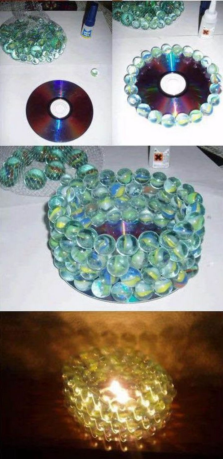 16 DIY CD Craft Ideas Using Recycled CDs That Are Scratched