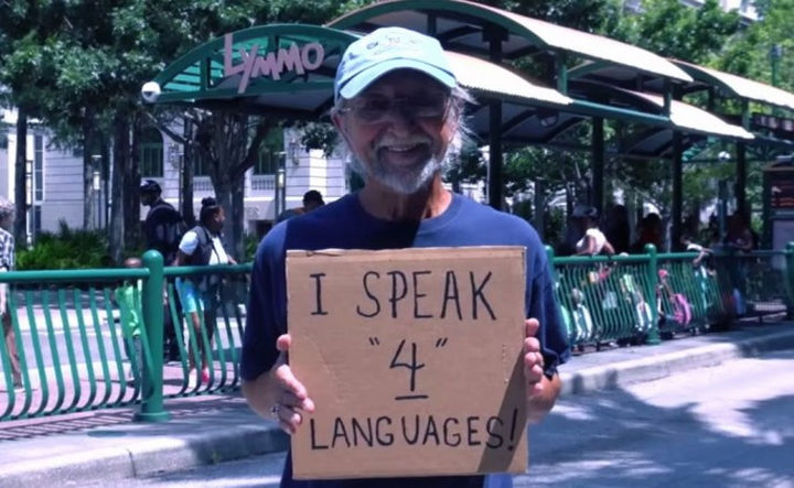I speak "4" languages!