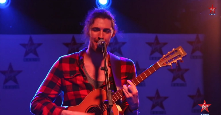 Hozier Gets a Huge Surprise at One of His Performances and He Is Overwhelmed with Joy