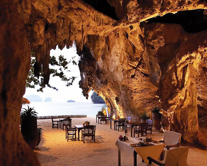 12 Amazingly Cool Hotels - Rayavadee Krabi, Thailand.