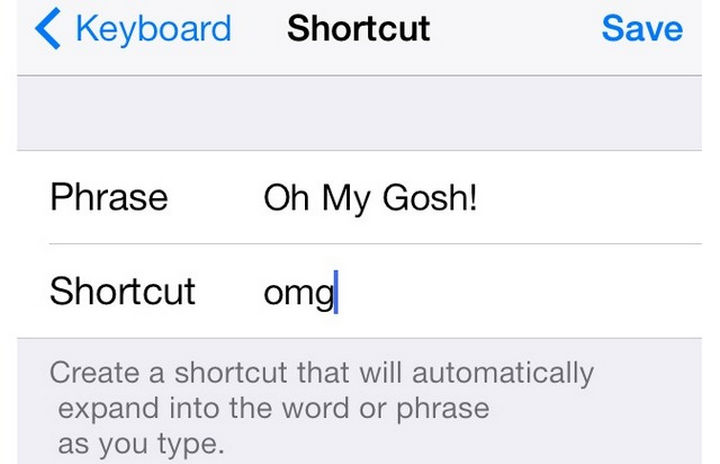 19 iPhone Tips and Tricks - Create custom keyboard shortcuts for common phrases.