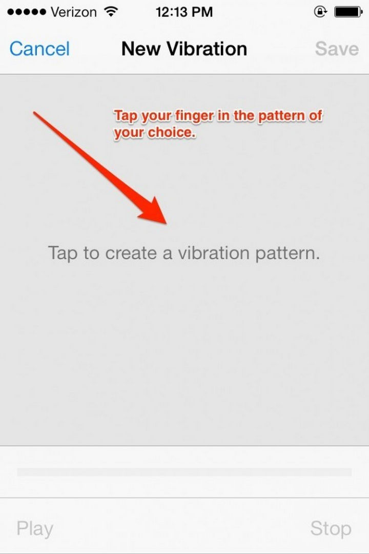 19 iPhone Tips and Tricks - Create new vibration patterns.