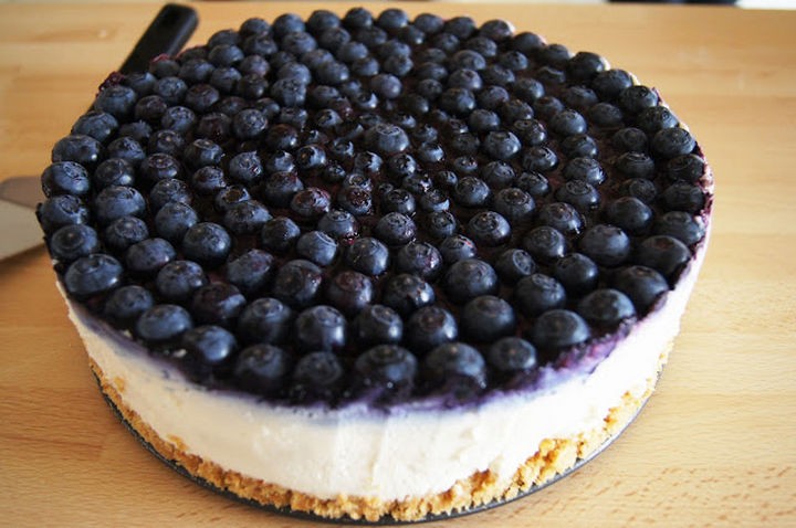 19 Photos Perfectionists Will Love - The perfect blueberry cheesecake.