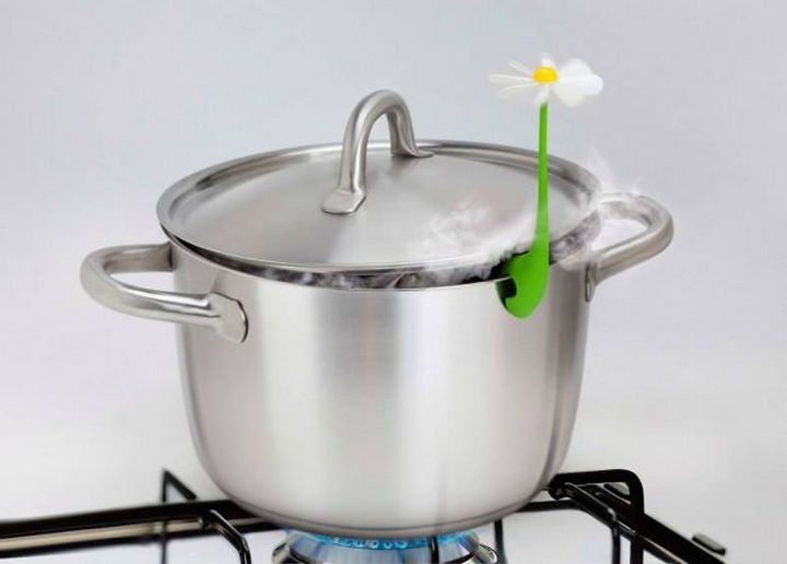 35 Kitchen Gadgets To Make Any Kitchen Guru Happy - Flower Power Steam Releaser.