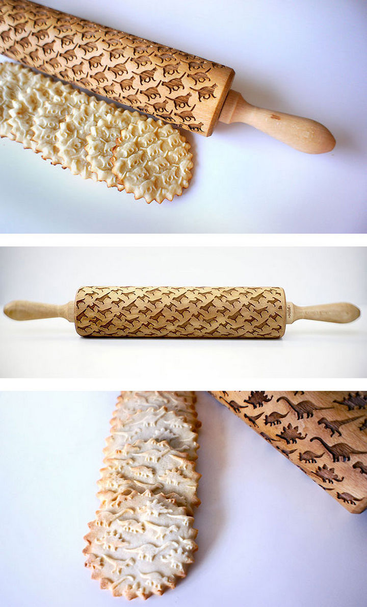 35 Kitchen Gadgets To Make Any Kitchen Guru Happy - Personalized Laser Engraved Rolling Pins.