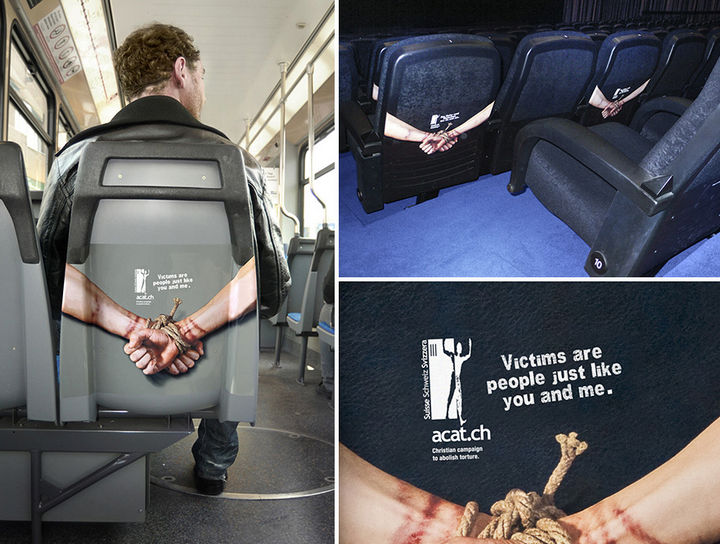 36 Social Awareness Posters - ACAT: Victims are people just like you and me.