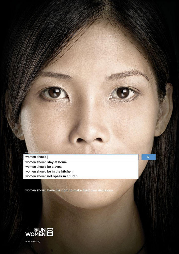 36 Social Awareness Posters - "Women should have the right to make their own decisions"