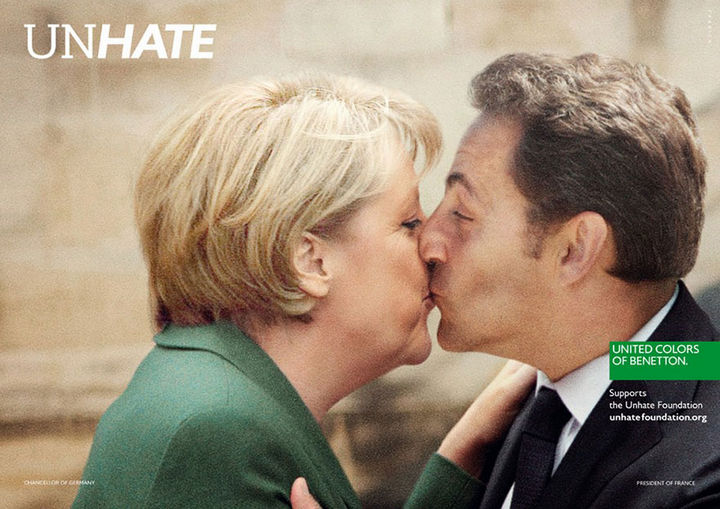 36 Social Awareness Posters - United Colors of Benetton: Unhate.