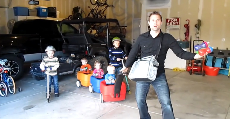 Fathers Will Relate to This Hilarious 'Sexy and I Know It' Parody.