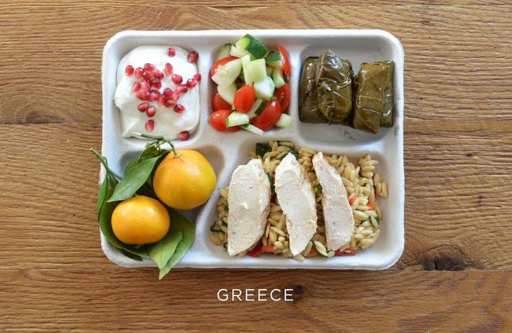 School Lunches Around the World - Greece.