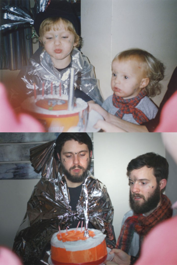 Even the Luxton Brothers birthday cake looks similar.