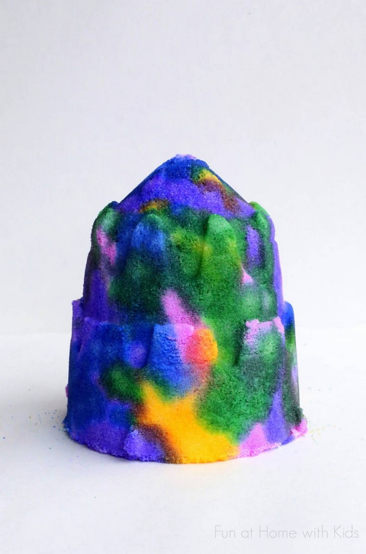 What's more fun than making sand sculptures? Activies for kids where you make Salt sculptures you can paint afterward!