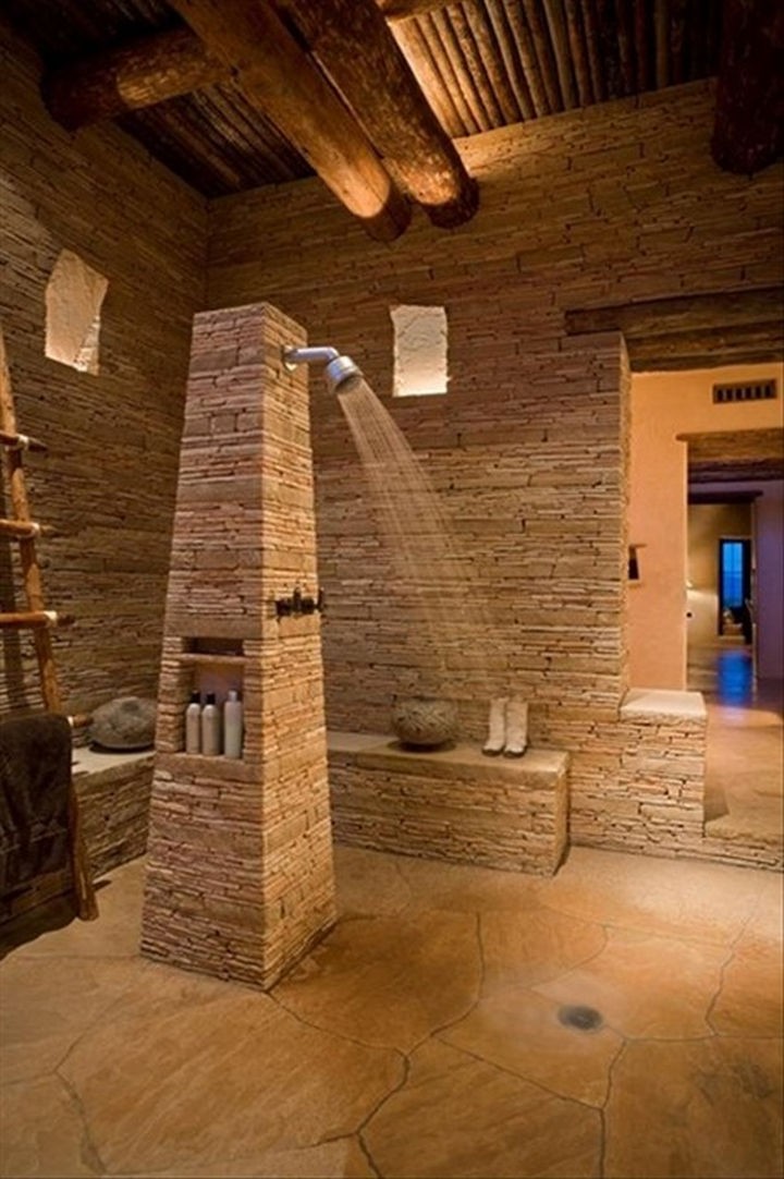 13 Beautiful Showers - Calming Zen shower.