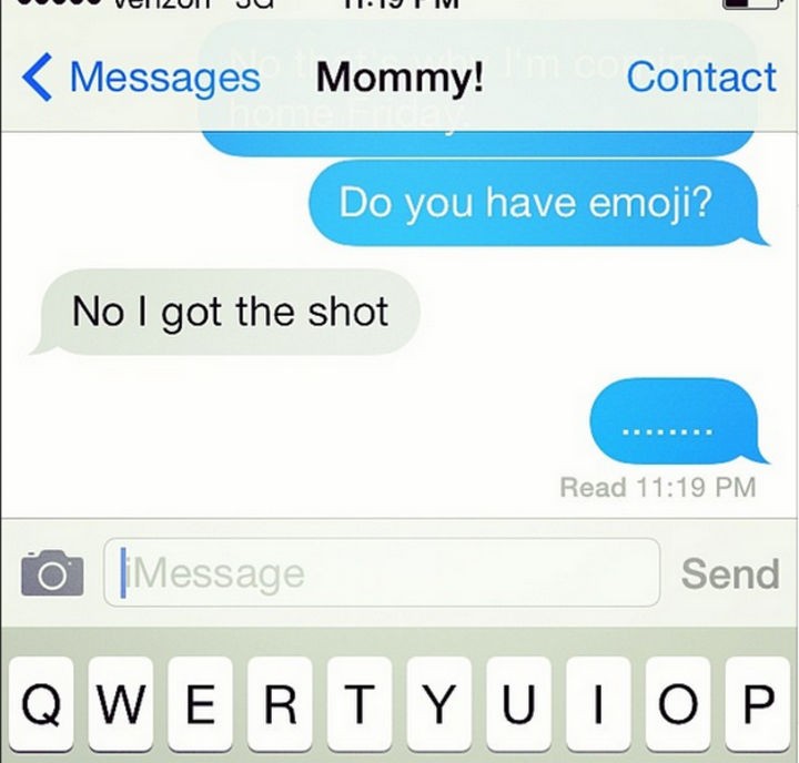 22 Hilarious Texts between Parents and Their Kids - Get the shot.