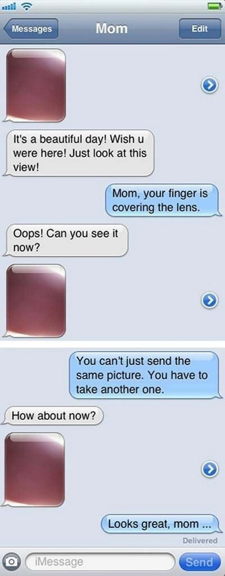 22 Hilarious Texts between Parents and Their Kids - Thanks for the view.
