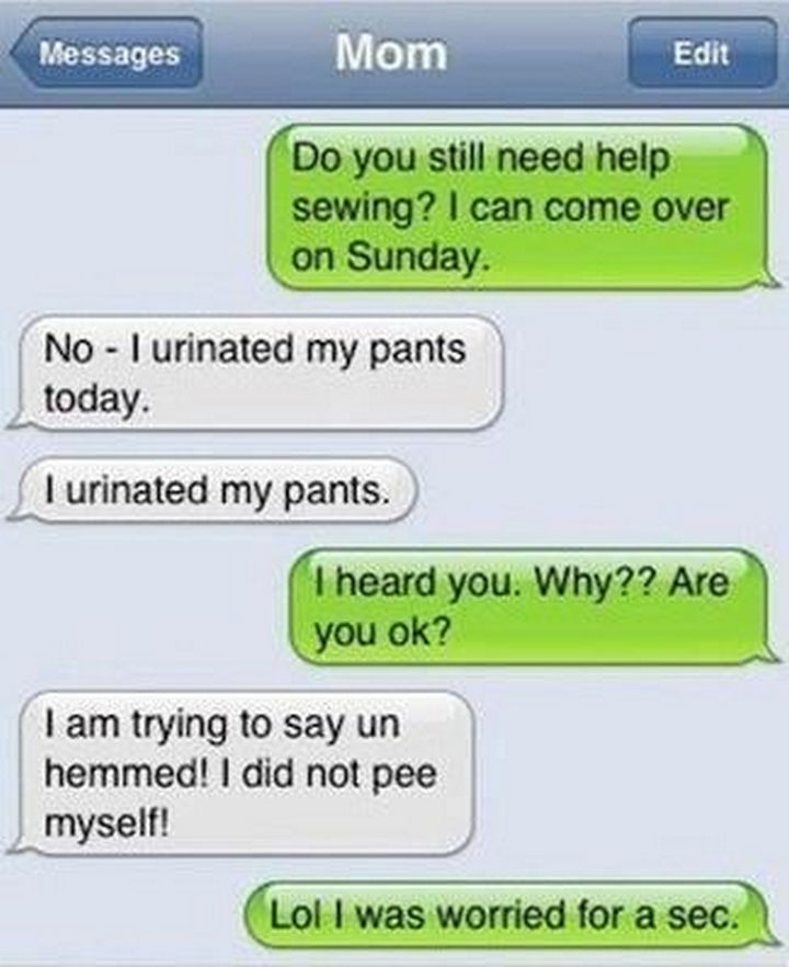 22 Hilarious Texts between Parents and Their Kids - Measure twice, cut once.