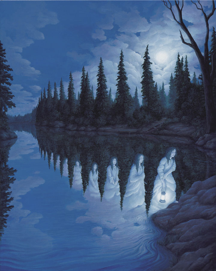 27 Amazing Optical Illusion Paintings By Rob Gonsalves