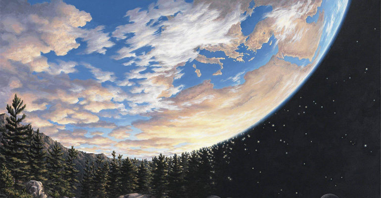 27 Optical Illusion Paintings by Rob Gonsalves That Will Twist Your Mind