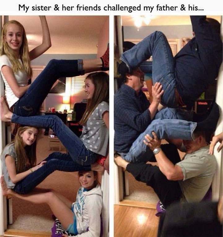 33 Trolling Parents - My sister and her friends challenged my father and his...