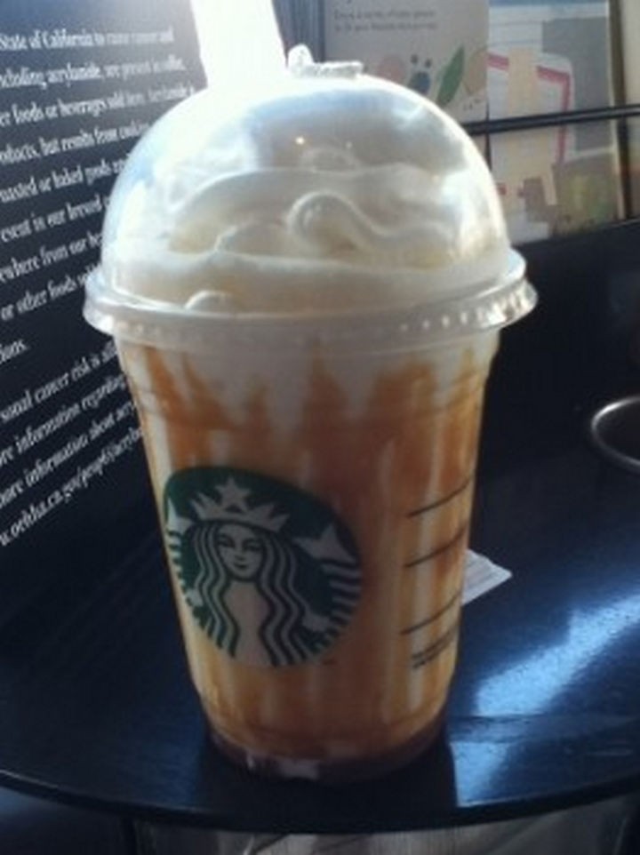 39 Starbucks Secret Menu Drinks - Butterbeer Frappuccino recipe.