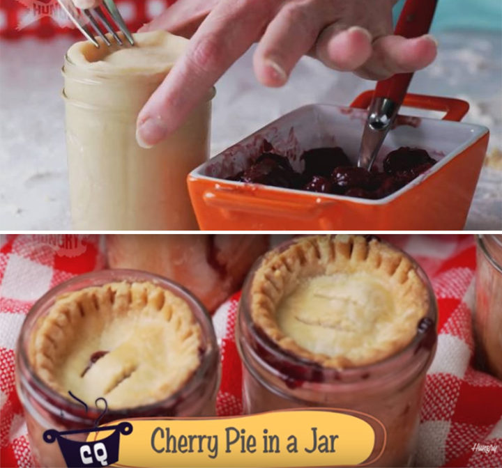 Cherry Pies in Mason Jars Recipe Let's You Have Pie on the Go!