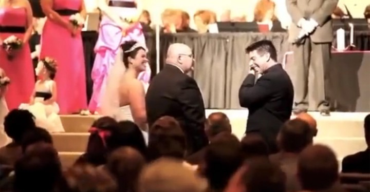 Father Gave a Touching Speech at his Daughter's Wedding.