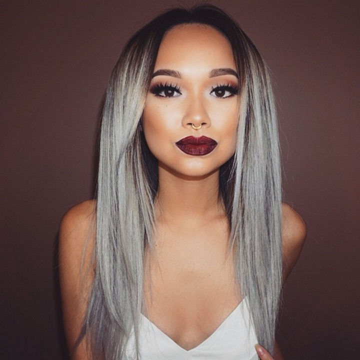 And your 'granny hair' look will still be beautiful and sophisticated.