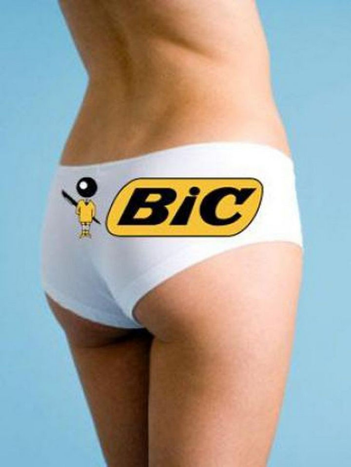 27 Failed Products - Bic Underwear.
