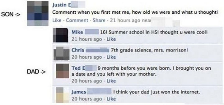 30 Teens Who Got Owned on Social Media by Their Parents 30