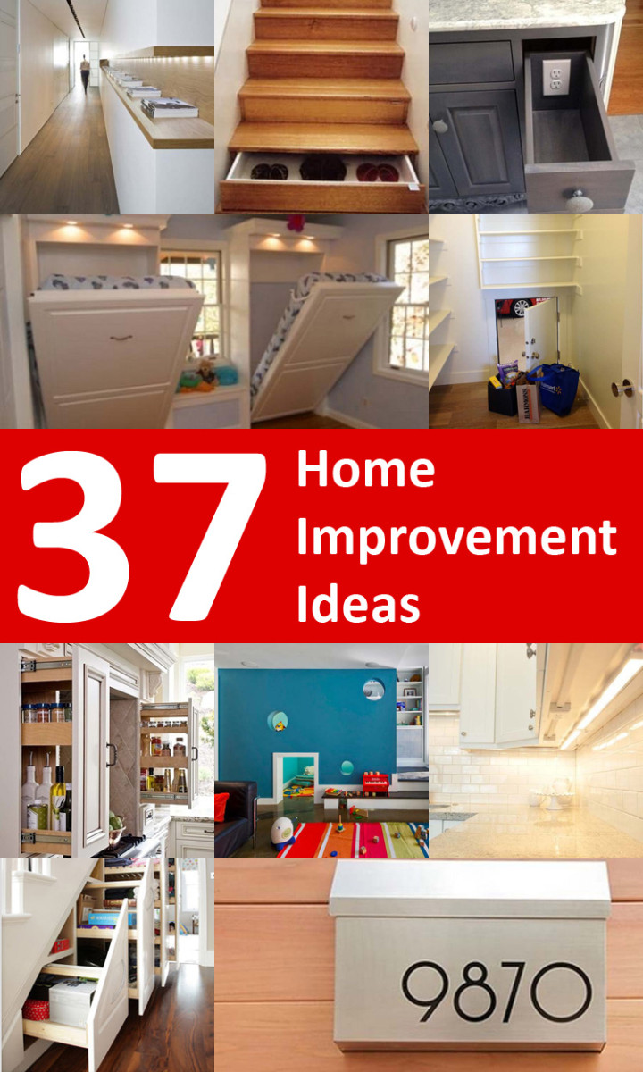 37 Home Improvement Ideas to Maximize Your Living Space